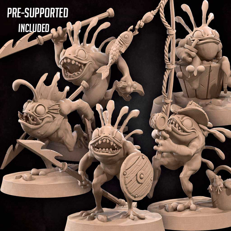 Murloc Miniatures | Bullet Town Fishing Village | Bite the Bullet