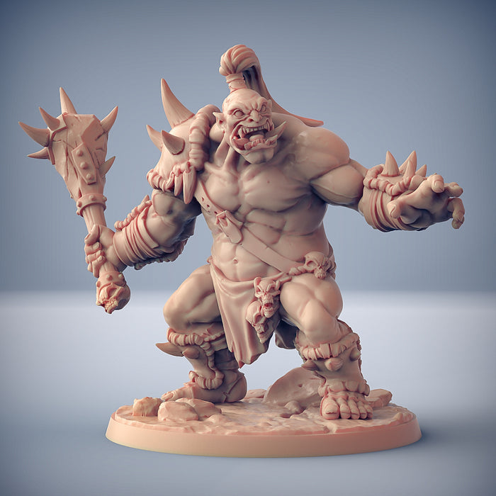 Ogre A | Ogre Marauders | Fantasy D&D Miniature | Artisan Guild