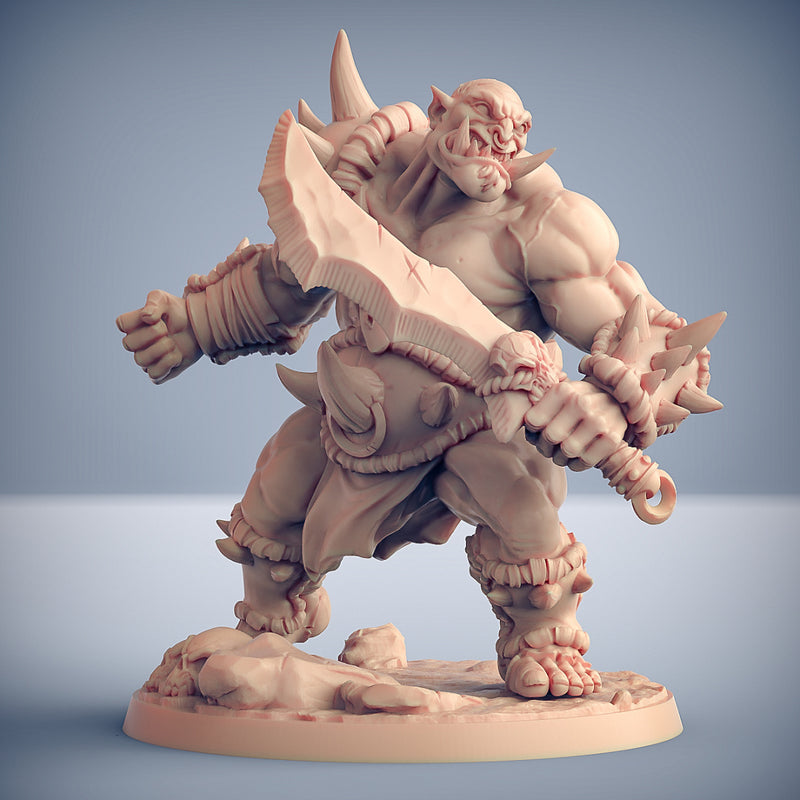Ogre Marauder Miniatures (Full Set) | Fantasy D&D Miniature | Artisan Guild