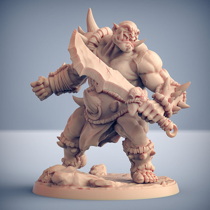 Ogre C | Ogre Marauders | Fantasy D&D Miniature | Artisan Guild