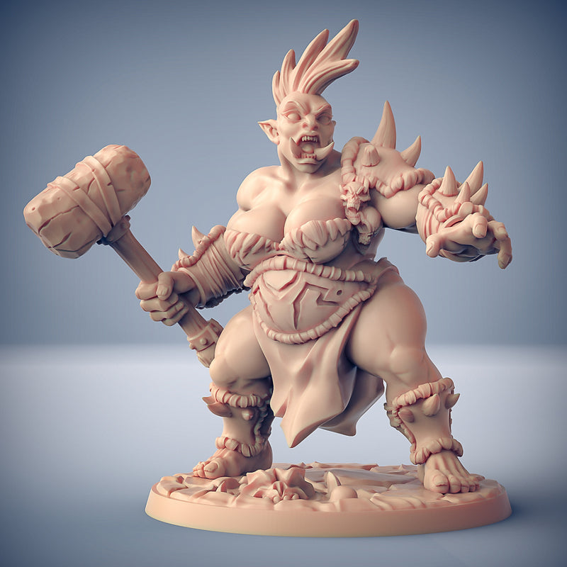 Ogre Marauder Miniatures (Full Set) | Fantasy D&D Miniature | Artisan Guild