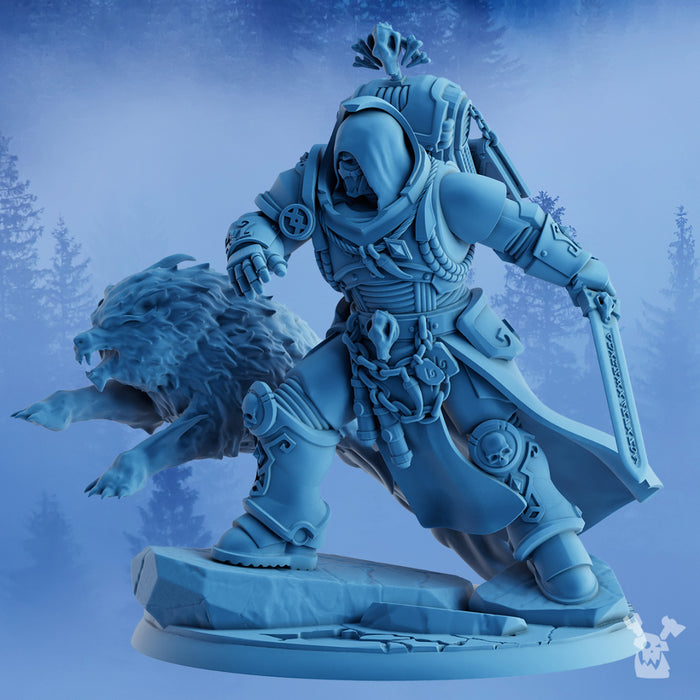 Ölaf, the White Fang | Storm Bringers | DakkaDakka | Sci-Fi Grimdark Wargaming Miniature 28mm 32mm