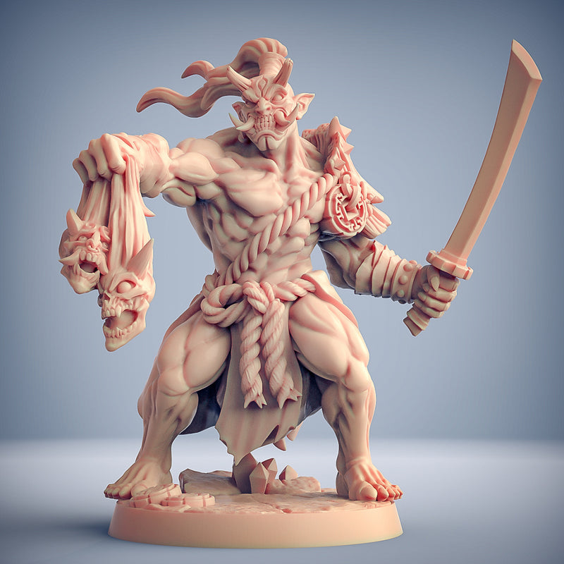 Oni Clan Miniatures | Fantasy D&D Miniature | Artisan Guild