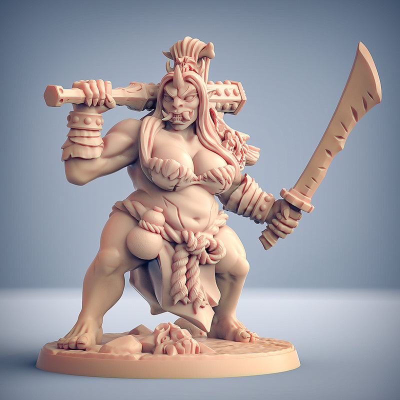 Kyojin B | Oni Clan | Fantasy D&D Miniature | Artisan Guild