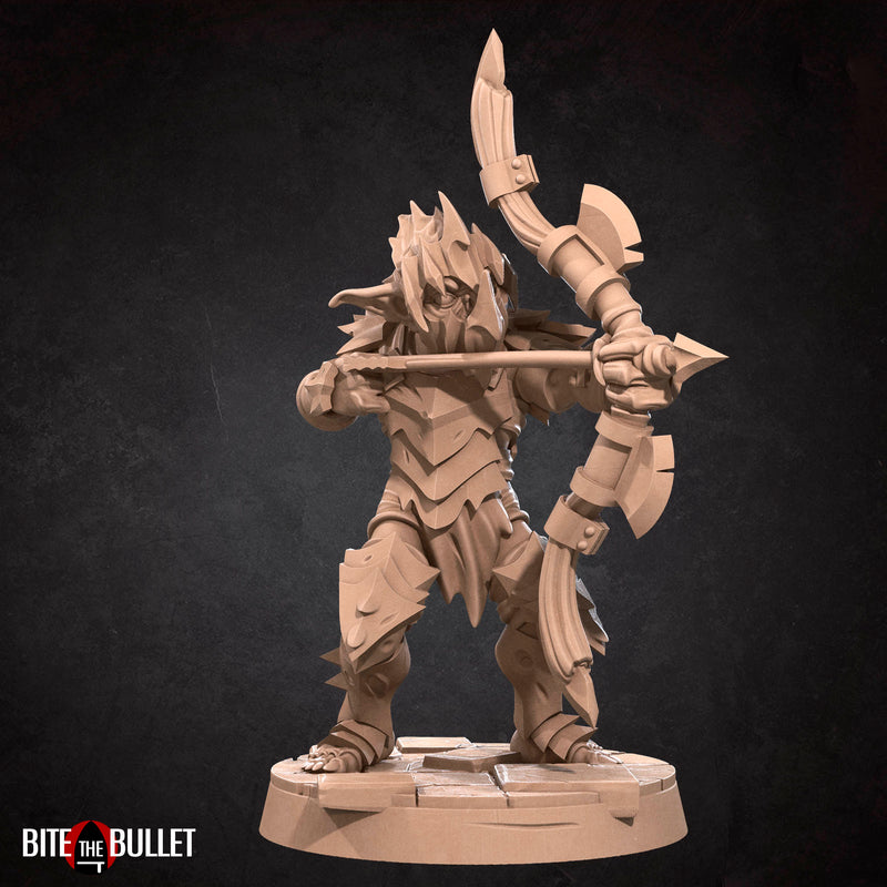 Goblin Miniatures | Bullet Rings | Fantasy Miniature | BTB