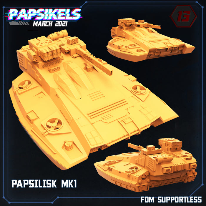 Papsilisk MK 1 | Cyberpunk | Sci-Fi Miniature | Papsikels