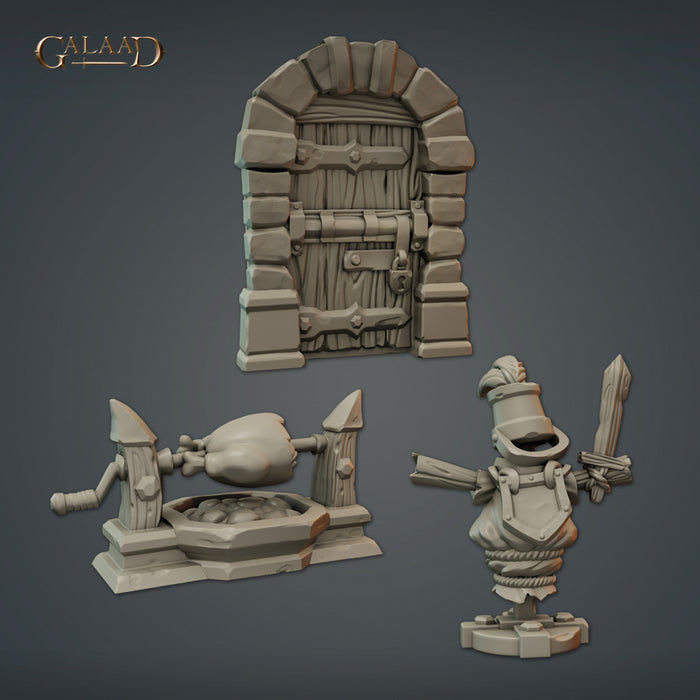 Scenery Pack | Thieves Guild | Fantasy Miniature | Galaad Miniatures