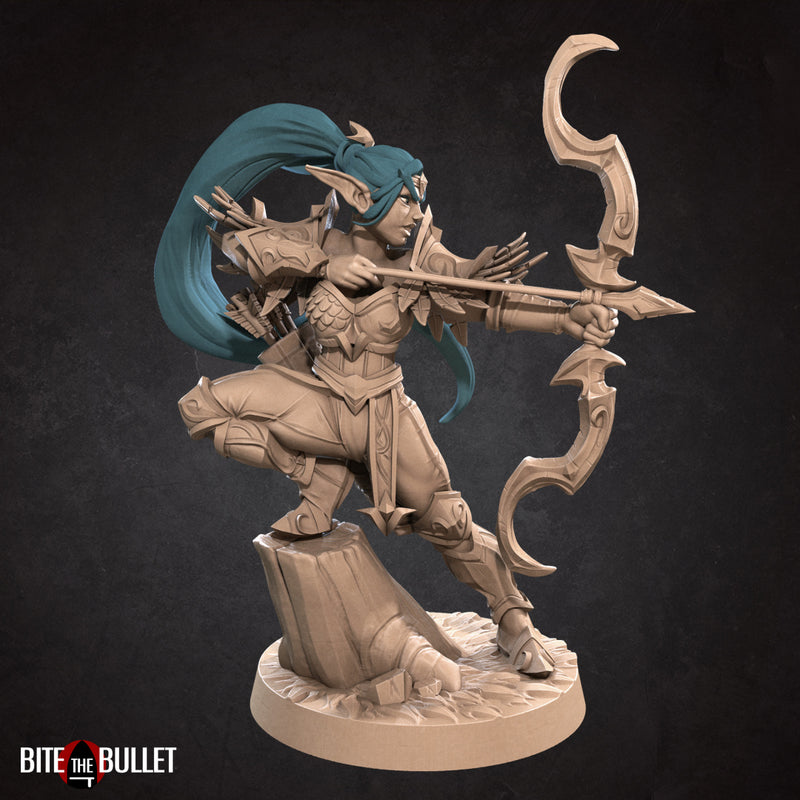 Dark Elf Miniatures | Fantasy Miniature | Bite the Bullet