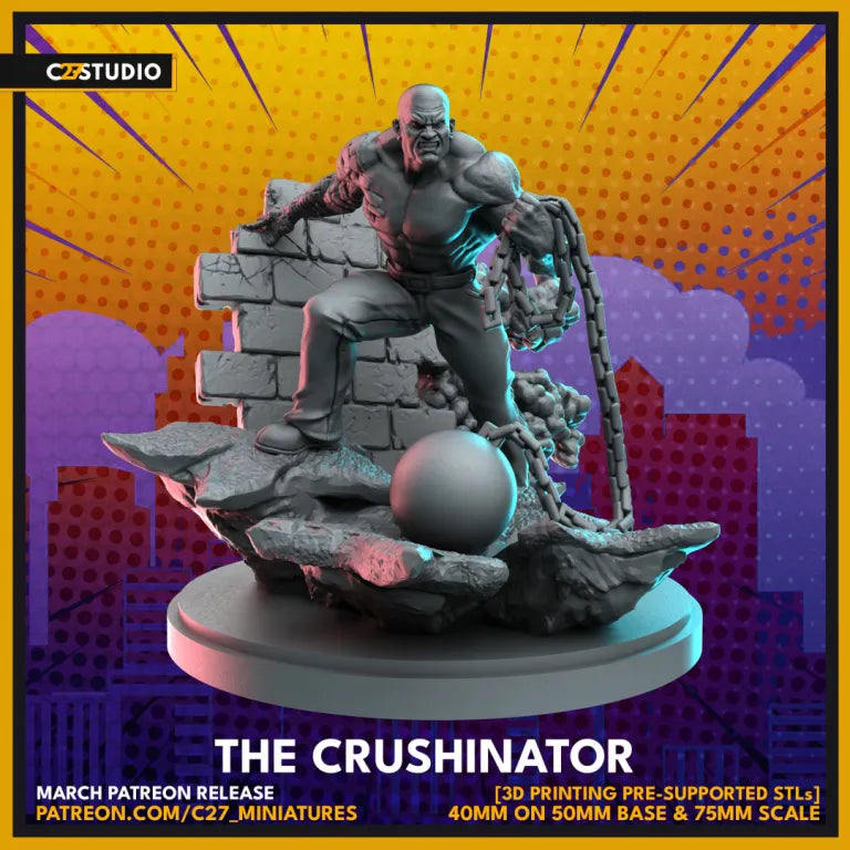The Crushinator | Heroes | Sci-Fi Miniature | C27 Studio