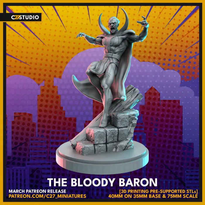 The Bloody Baron | Heroes | Sci-Fi Miniature | C27 Studio
