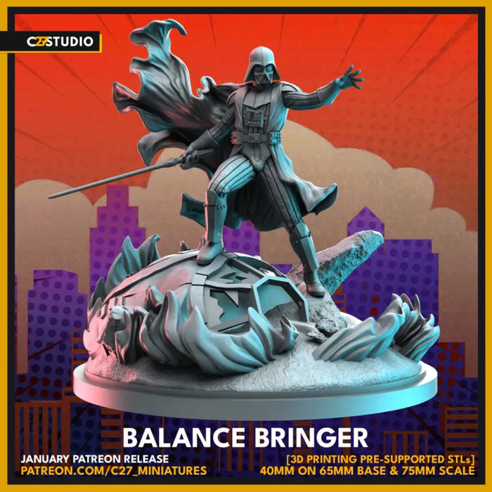 Balance Bringer | Heroes | Sci-Fi Miniature | C27 Studio