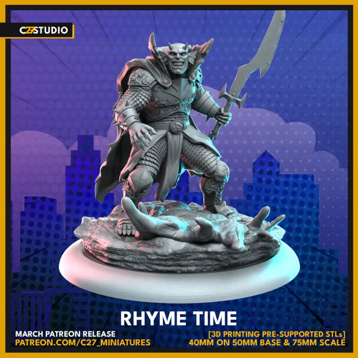 Rhyme Time | Heroes | Sci-Fi Miniature | C27 Studio