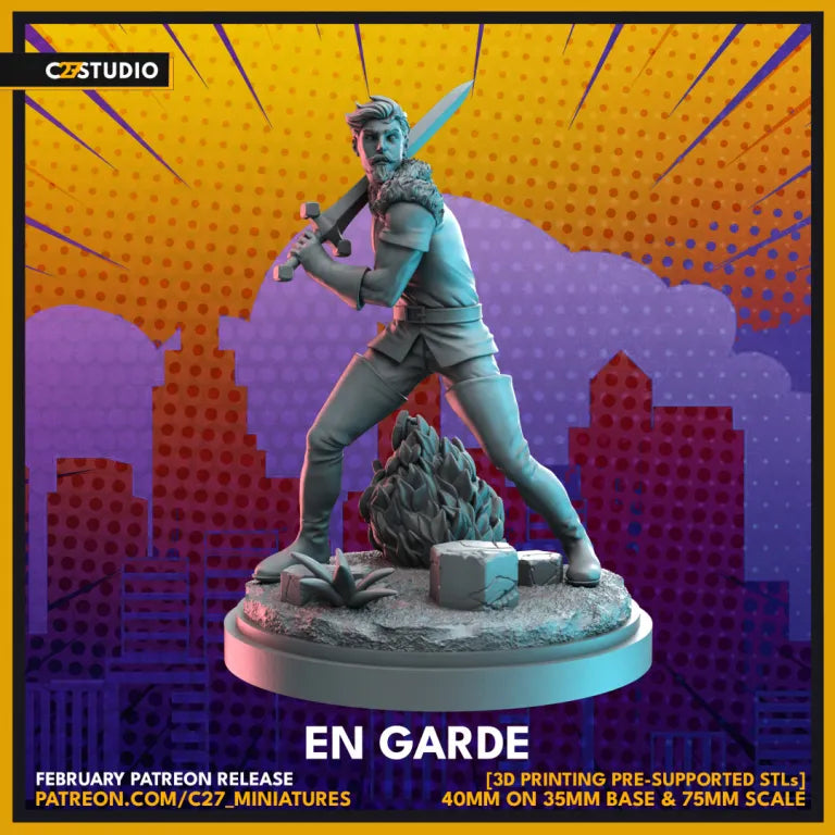 En Garde | Heroes | Sci-Fi Miniature | C27 Studio
