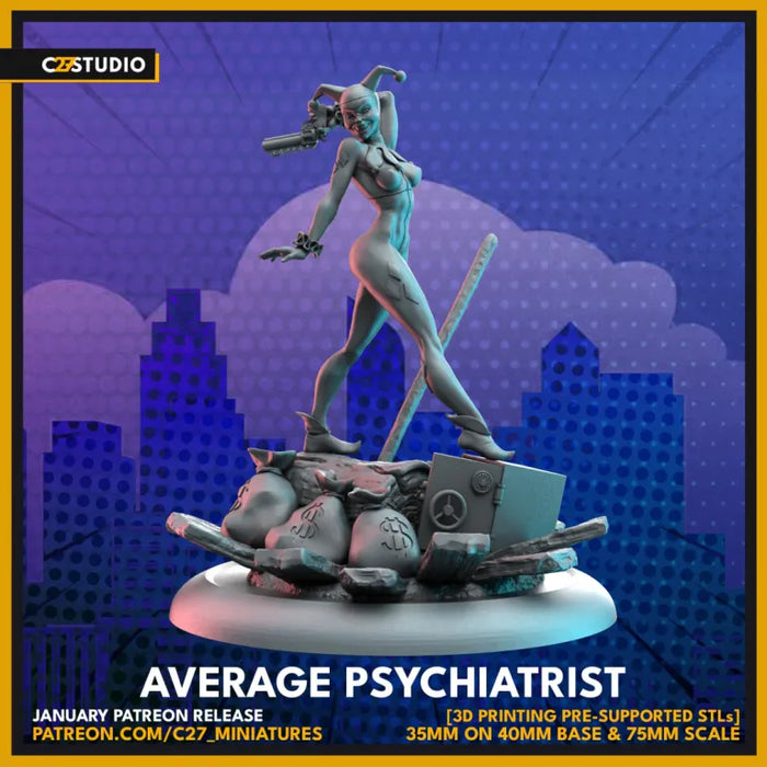 Average Psychiatrist | Heroes | Sci-Fi Miniature | C27 Studio