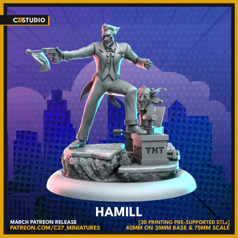 Hamill | Heroes | Sci-Fi Miniature | C27 Studio