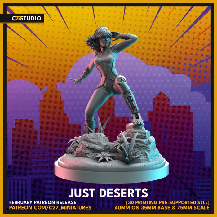 Just Desserts | Heroes | Sci-Fi Miniature | C27 Studio