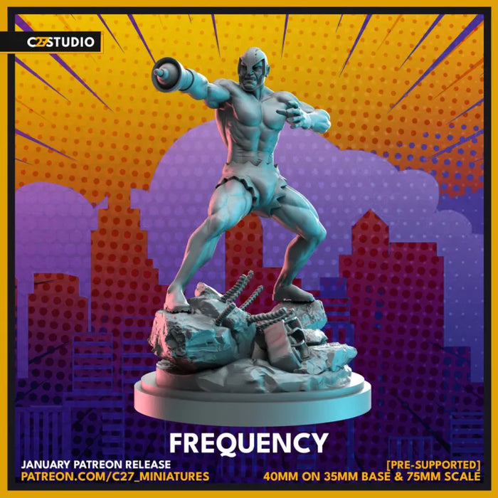 Frequency | Heroes | Sci-Fi Miniature | C27 Studio