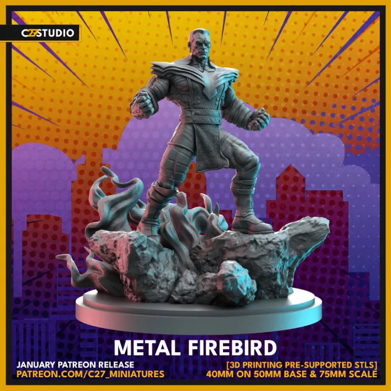 Metal Firebird | Heroes | Sci-Fi Miniature | C27 Studio