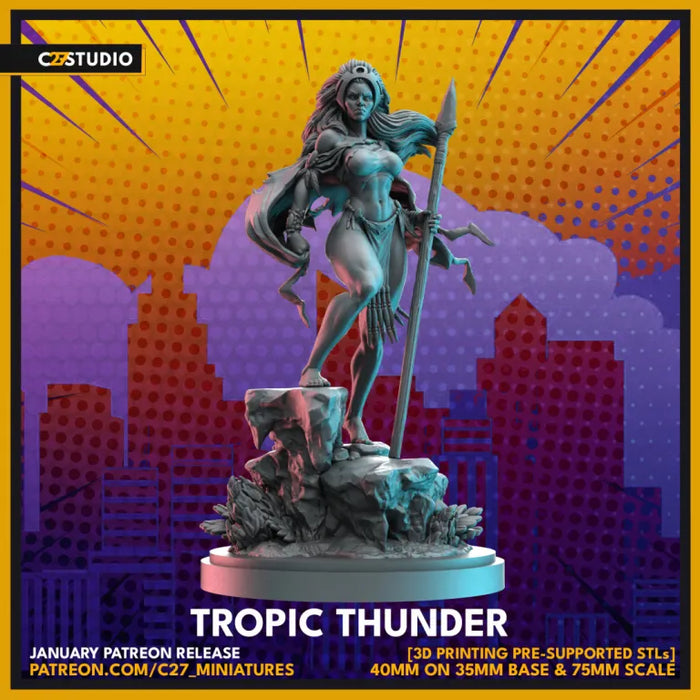 Tropic Thunder | Heroes | Sci-Fi Miniature | C27 Studio
