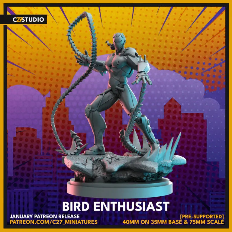 Bird Enthusiast | Heroes | Sci-Fi Miniature | C27 Studio
