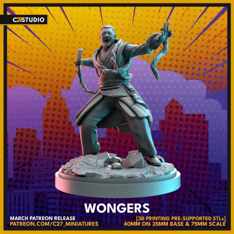 Wongers | Heroes | Sci-Fi Miniature | C27 Studio