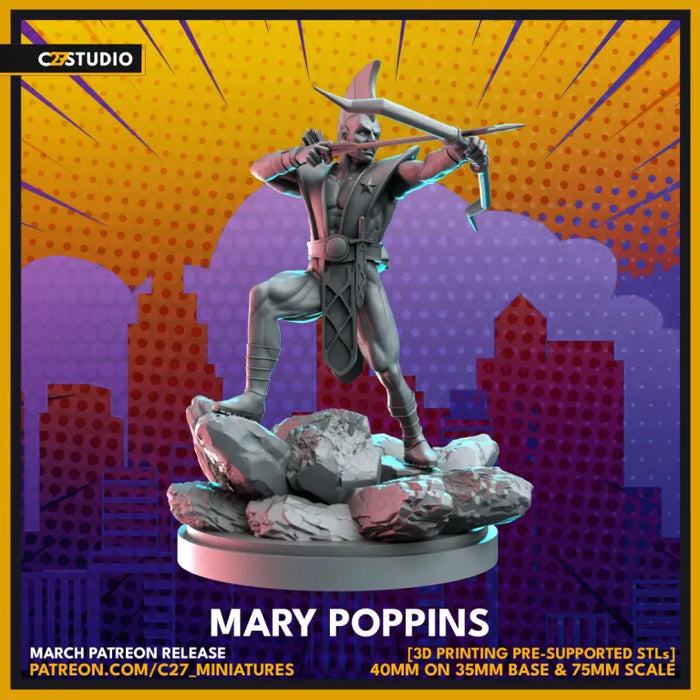 Mary Poppins | Heroes | Sci-Fi Miniature | C27 Studio