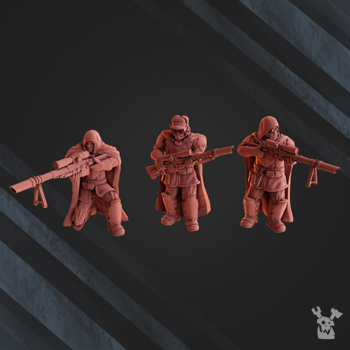 Snipers Team | Steam Guard | Grimdark Miniature | DakkaDakka