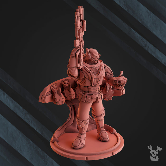 Shadowrunner | Greater Good | DakkaDakka | Sci-Fi Grimdark Wargaming Miniature 28mm 32mm