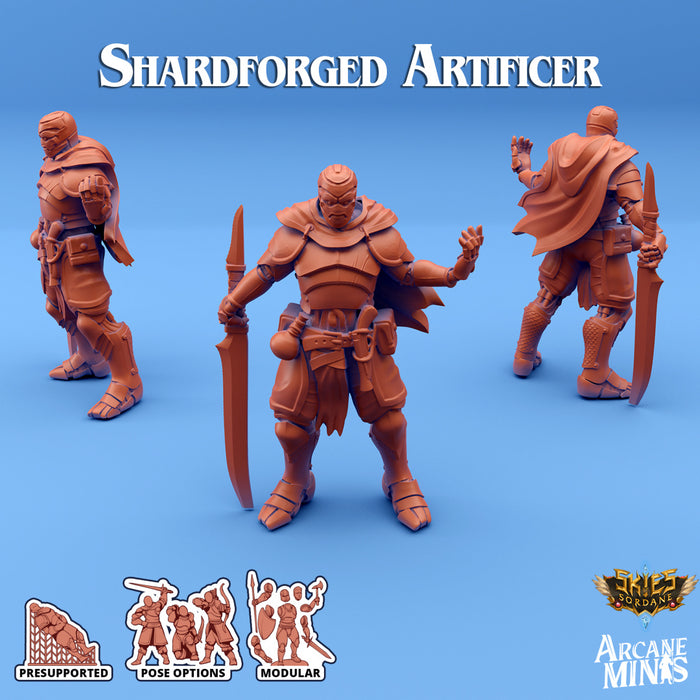 Shardforged Artificer B | Skies of Sordane | Fantasy Miniature | Arcane Minis