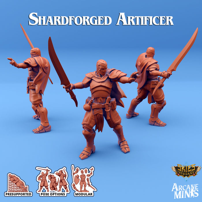 Shardforged Artificer A | Skies of Sordane | Fantasy Miniature | Arcane Minis
