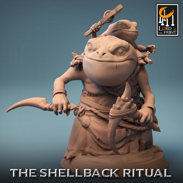 ShellBack Croaker E | The Shellback Ritual | Fantasy Miniature | Rescale Miniatures