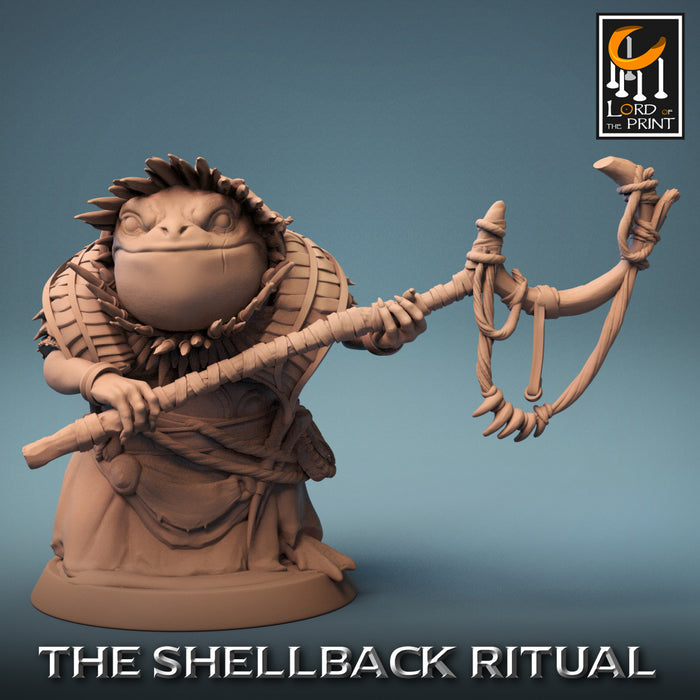 ShellBack Croaker D | The Shellback Ritual | Fantasy Miniature | Rescale Miniatures