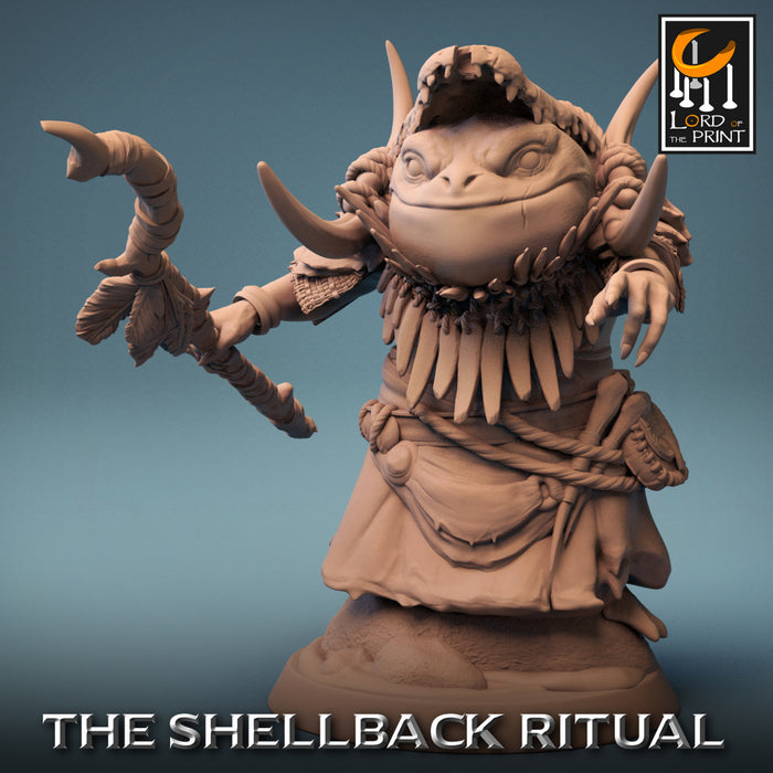 ShellBack Croaker B | The Shellback Ritual | Fantasy Miniature | Rescale Miniatures