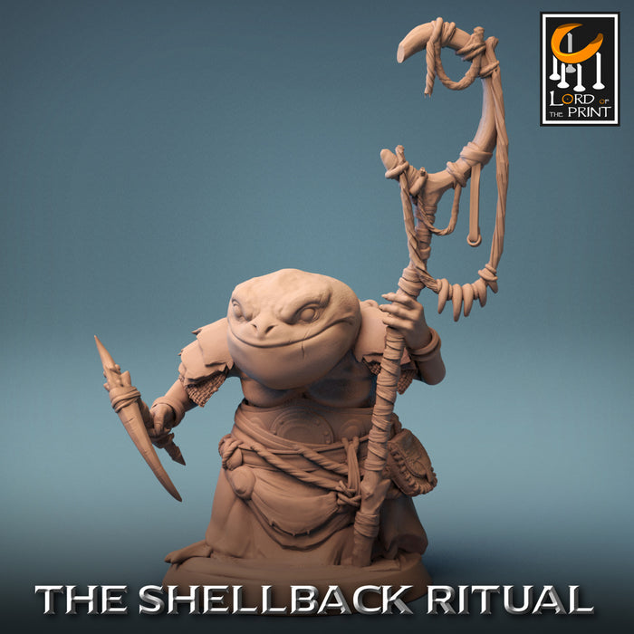 ShellBack Croaker I | The Shellback Ritual | Fantasy Miniature | Rescale Miniatures