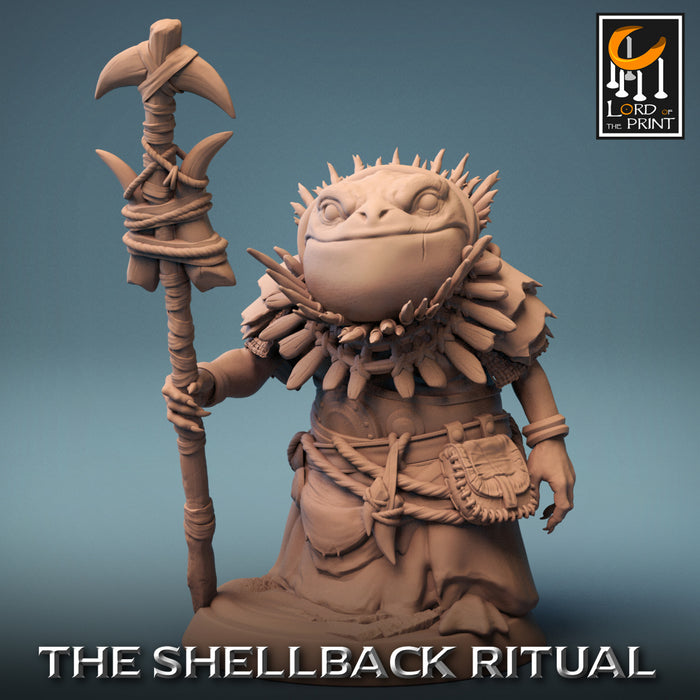 ShellBack Croaker C | The Shellback Ritual | Fantasy Miniature | Rescale Miniatures