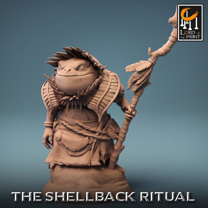 ShellBack Croaker H | The Shellback Ritual | Fantasy Miniature | Rescale Miniatures