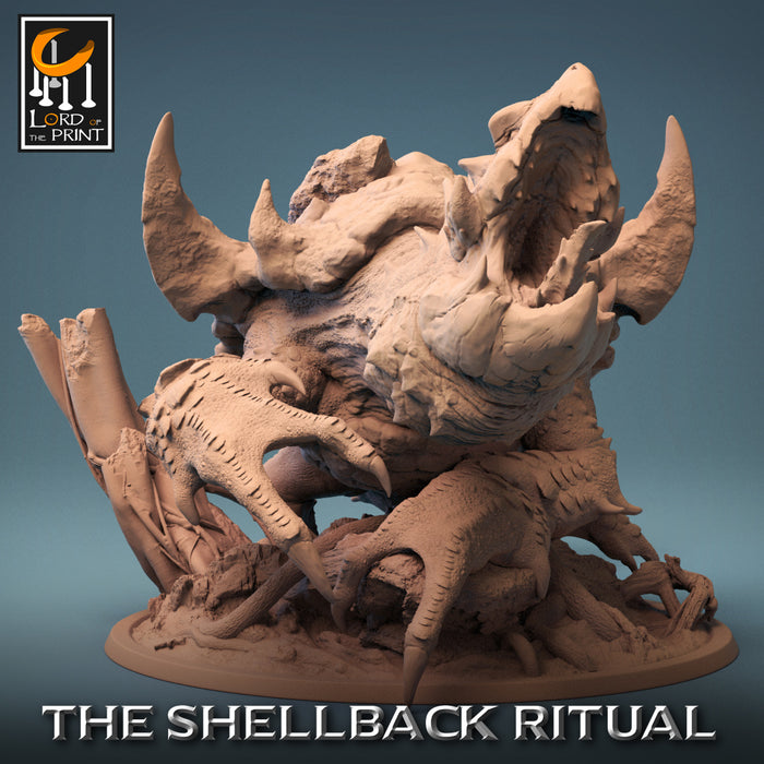 ShellBack Dragont Turtle A | The Shellback Ritual | Fantasy Miniature | Rescale Miniatures