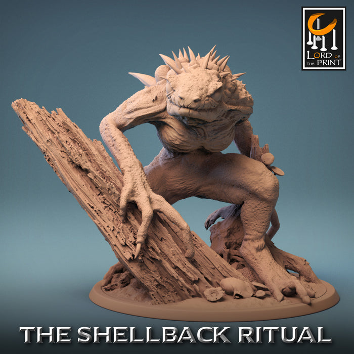 Fetid Stalker C | The Shellback Ritual | Fantasy Miniature | Rescale Miniatures