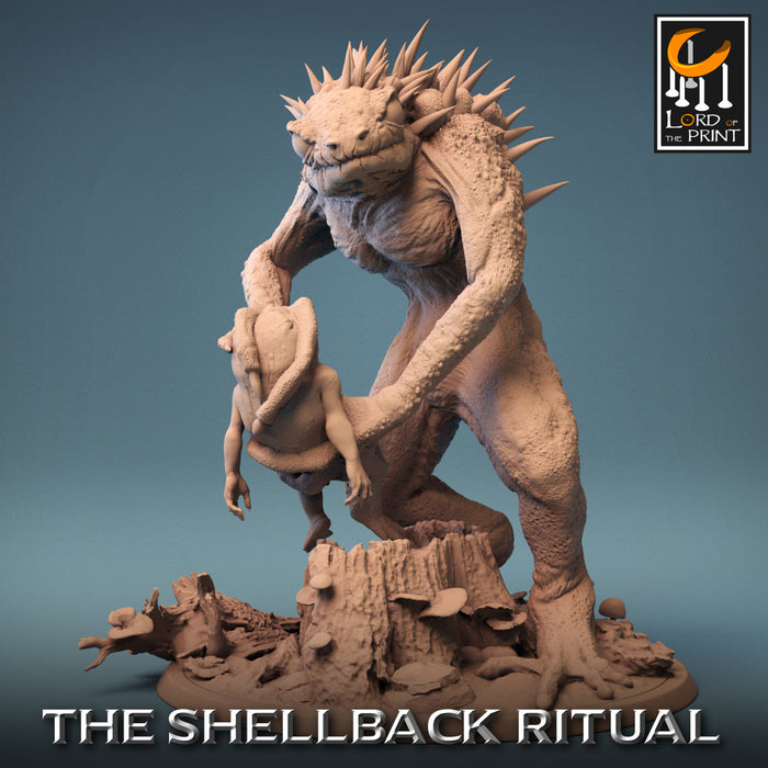 Fetid Stalker B | The Shellback Ritual | Fantasy Miniature | Rescale Miniatures