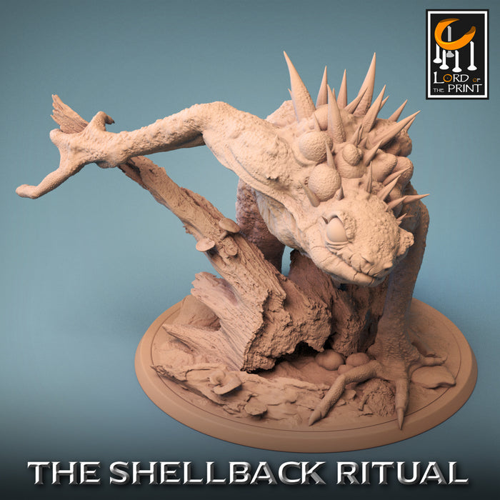 Fetid Stalker A | The Shellback Ritual | Fantasy Miniature | Rescale Miniatures