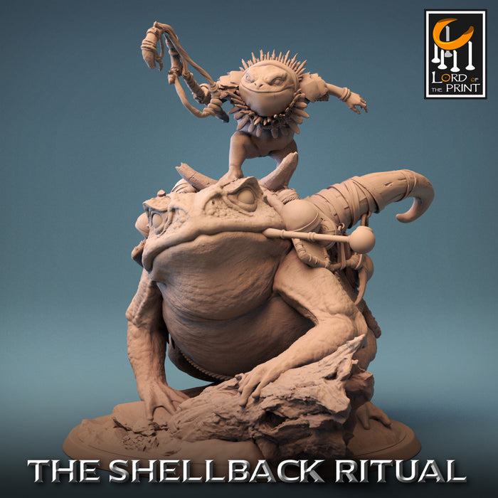 ShellBack Mount A | The Shellback Ritual | Fantasy Miniature | Rescale Miniatures