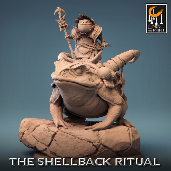 ShellBack Mount E | The Shellback Ritual | Fantasy Miniature | Rescale Miniatures