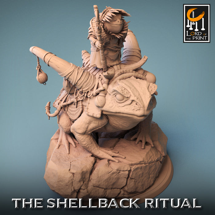 ShellBack Mount E | The Shellback Ritual | Fantasy Miniature | Rescale Miniatures