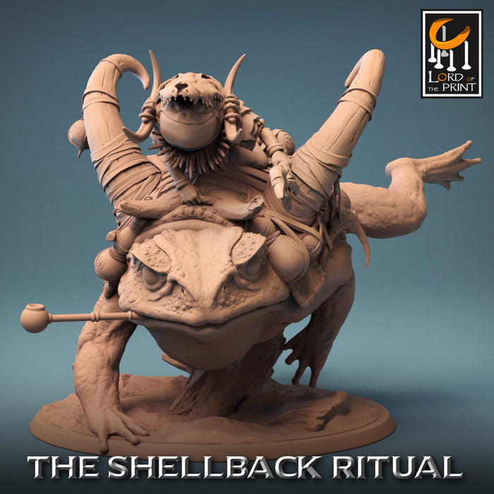 ShellBack Mount B | The Shellback Ritual | Fantasy Miniature | Rescale Miniatures