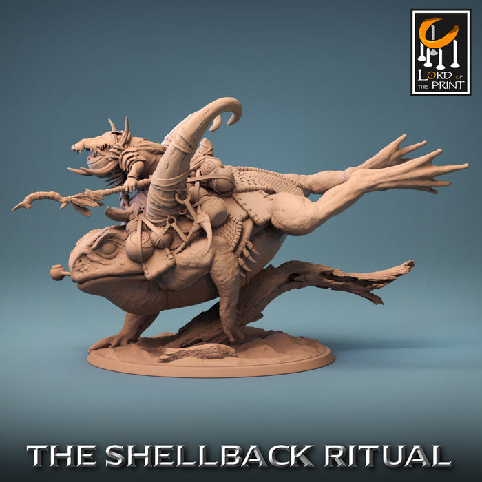 ShellBack Mount B | The Shellback Ritual | Fantasy Miniature | Rescale Miniatures