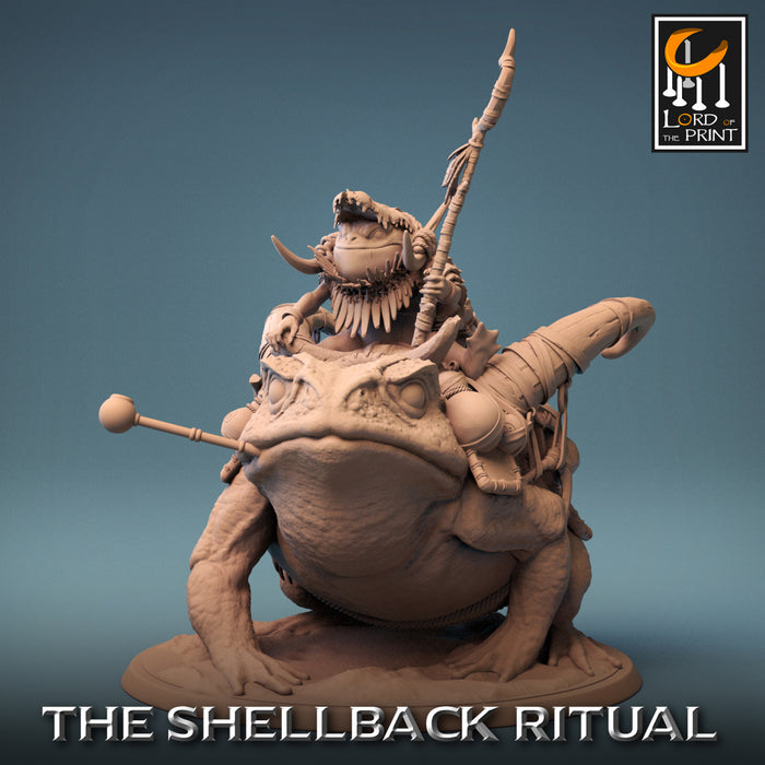 ShellBack Mount C | The Shellback Ritual | Fantasy Miniature | Rescale Miniatures