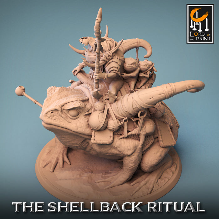 ShellBack Mount C | The Shellback Ritual | Fantasy Miniature | Rescale Miniatures