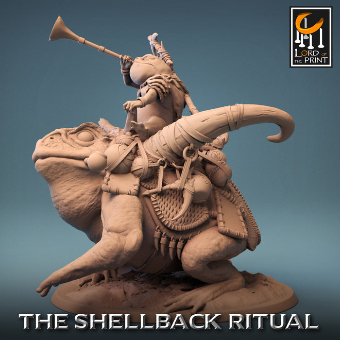 ShellBack Mount D | The Shellback Ritual | Fantasy Miniature | Rescale Miniatures