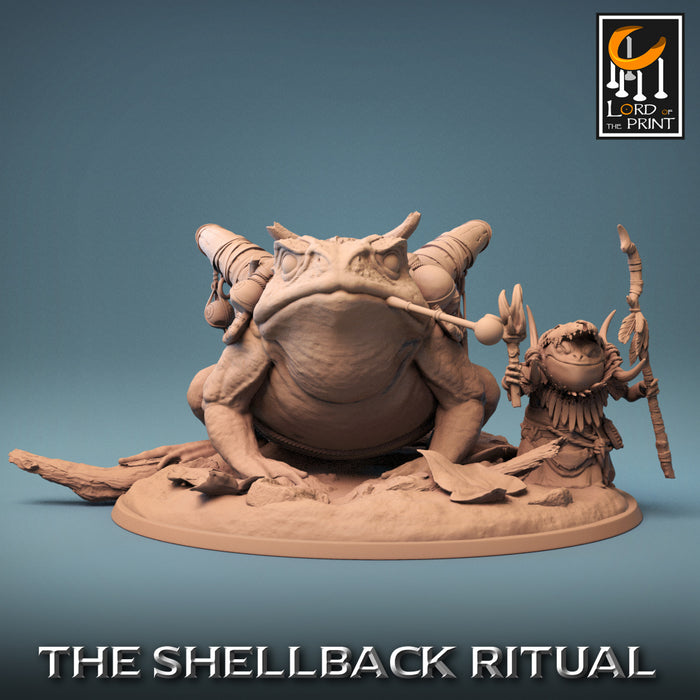 ShellBack Mount F | The Shellback Ritual | Fantasy Miniature | Rescale Miniatures