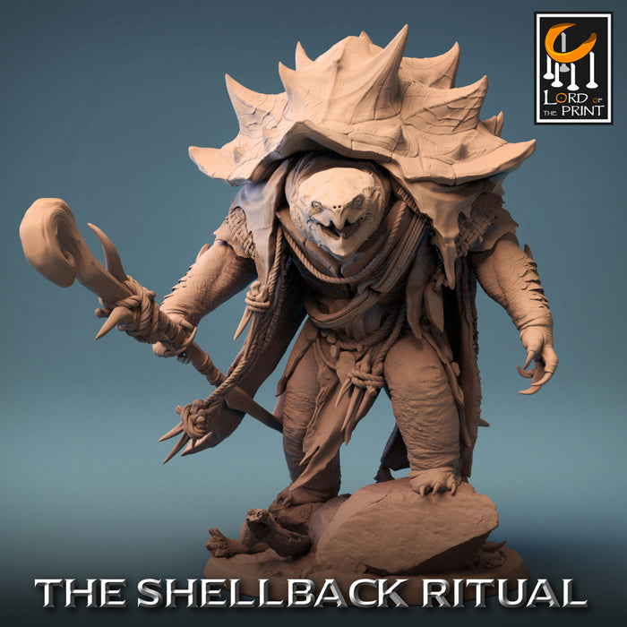 ShellSpike Turtle | The Shellback Ritual | Fantasy Miniature | Rescale Miniatures